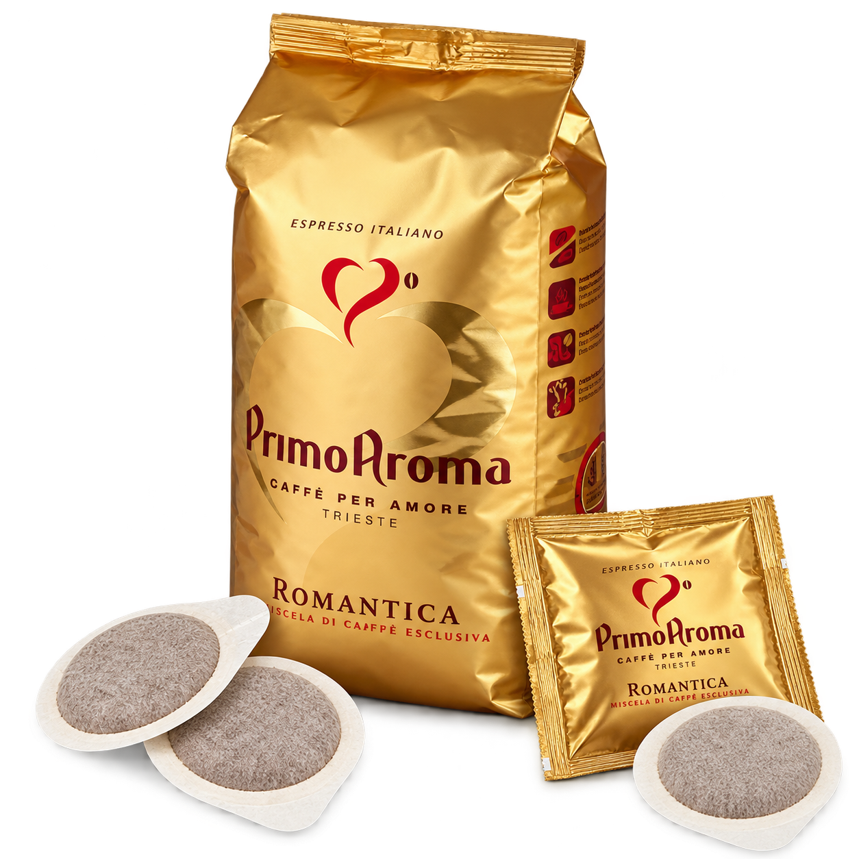 Romantica Caffè Crema E.S.E. Pads – 20 Stück