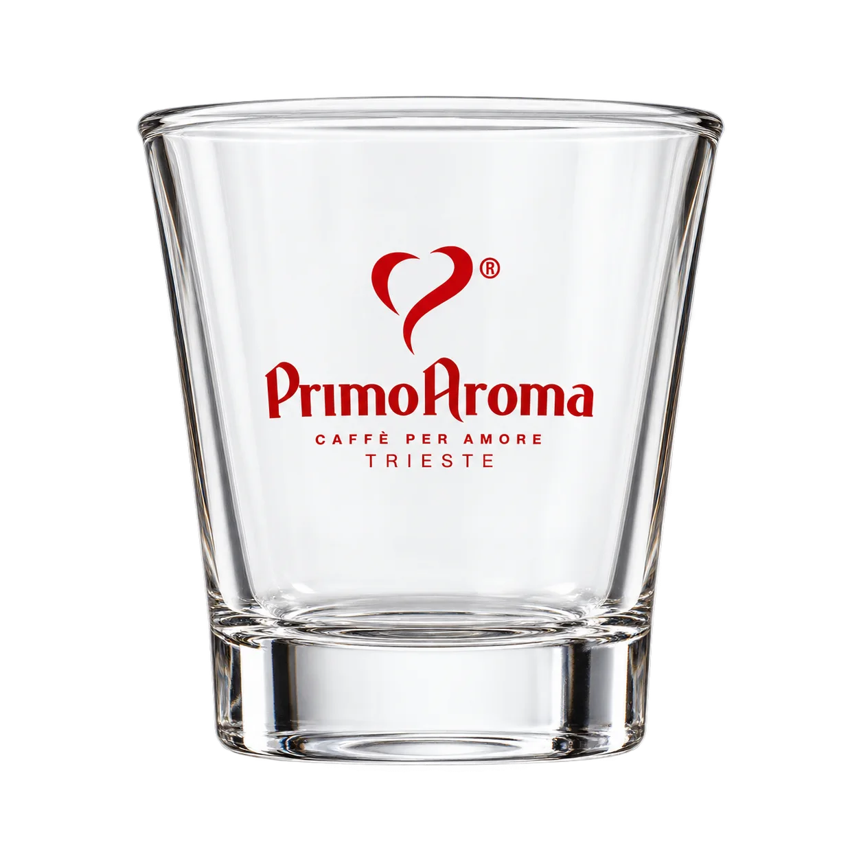 Primo Aroma Espresso-Glas Cerve mit Logo