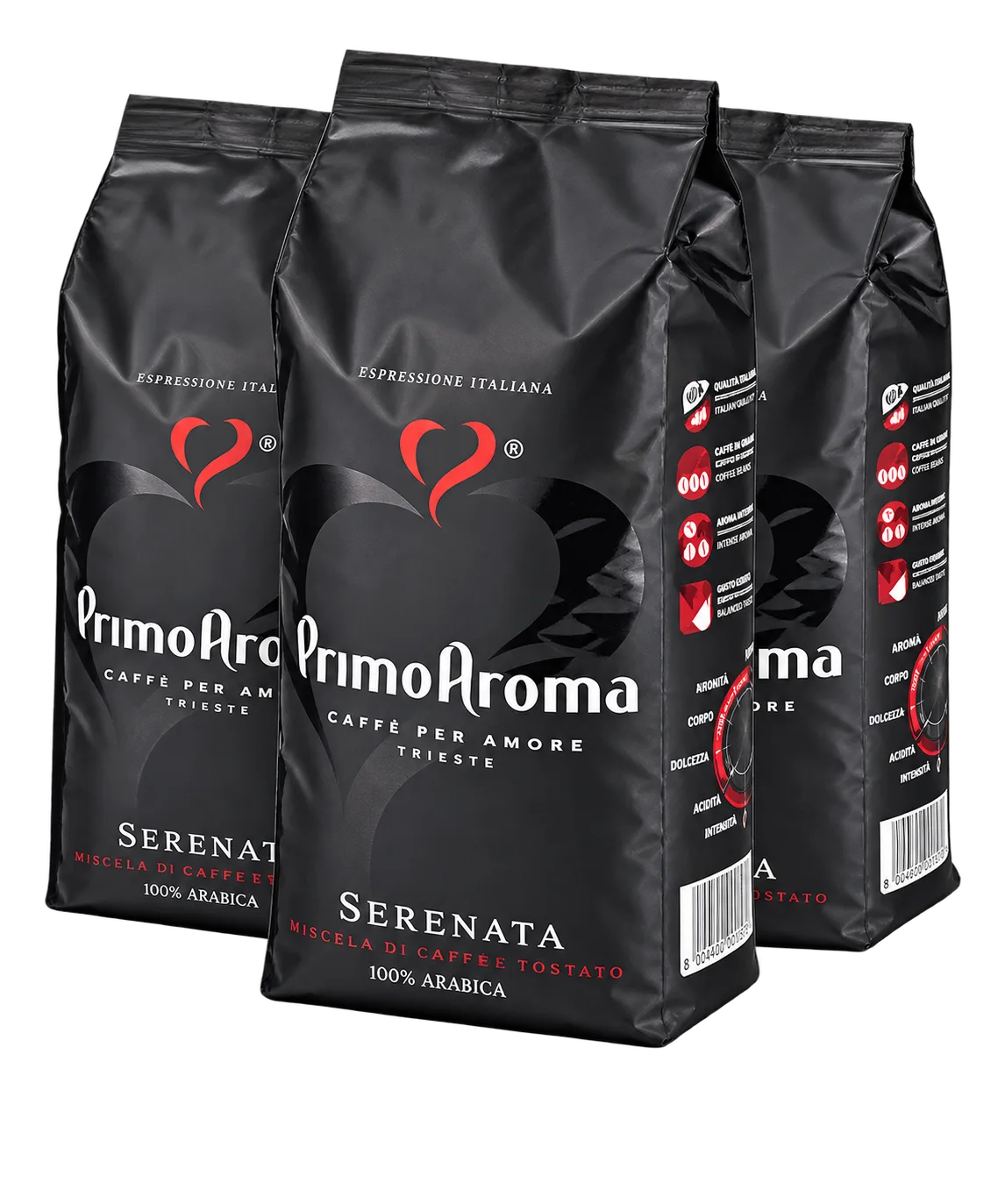 Serenata 100% Arabica 3 × 1 kg