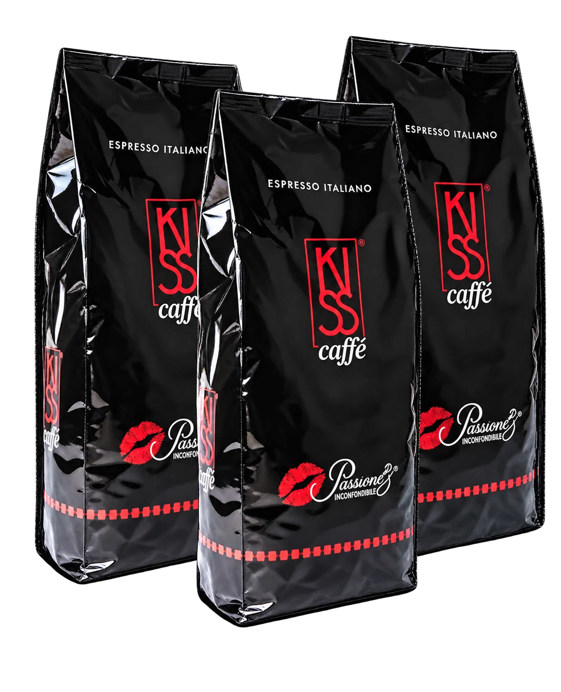 Caffé Crema KISS-Caffe 3 × 1 kg