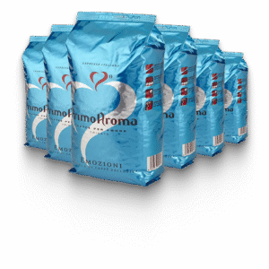 Espresso Kaffee Emozioni Blue 12x1kg ganze Bohnen