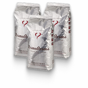Espresso Kaffee Romantica 3x1kg ganze Bohnen, Caffè Italiano