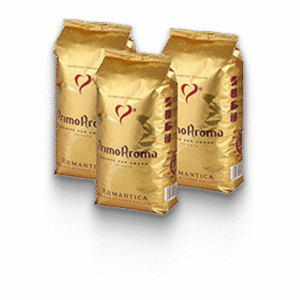 Espresso Kaffee Romantica 3x1kg ganze Bohnen, Caffè Italiano