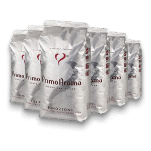 Espresso Kaffee Emozioni Extra Bar 6x1kg ganze Bohnen