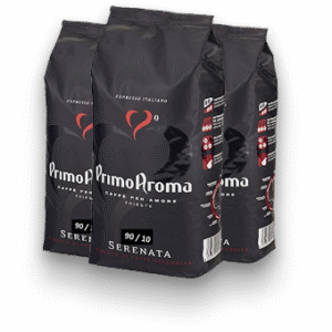 Serenata 90/10 Espresso 3x1kg ganze Bohnen bündeln