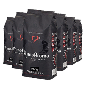 Espresso Kaffee Serenata Premium Kaffee 6x 1Kg Serenata 90/10 Espresso 3x1kg ganze Bohnen