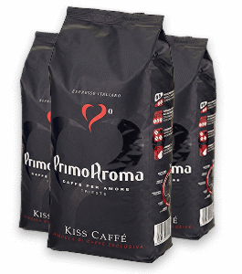 Kiss Caffé 3x1kg ganze Bohnen